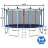 Image of Costway Trampolines Outdoor Trampoline with Safety Closure Net by Costway