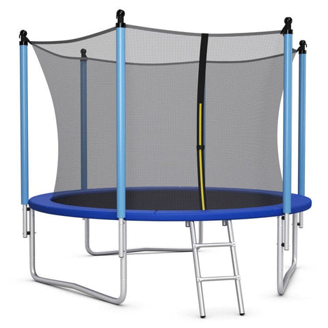 Costway Trampolines Outdoor Trampoline with Safety Closure Net by Costway