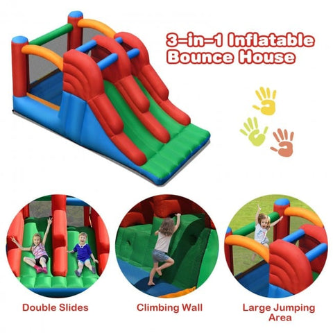 Costway Water Parks & Slides 3-in-1 Dual Slides Jumping Castle Bouncer by Costway 3-in-1 Dual Slides Jumping Castle Bouncer by Costway SKU#35720814