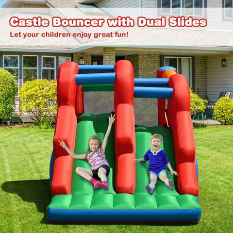 Costway Water Parks & Slides 3-in-1 Dual Slides Jumping Castle Bouncer by Costway 3-in-1 Dual Slides Jumping Castle Bouncer by Costway SKU#35720814