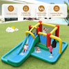 Image of Costway Water Parks & Slides Inflatable Water Slide Climbing Bounce House with Tunnel and Blower by Costway 781880243670 85920731 Inflatable Water Slide Climbing Bounce House Tunnel and Blower Costway