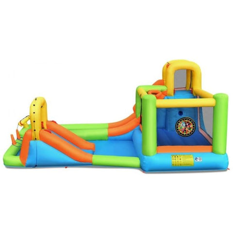 Costway Water Parks & Slides Inflatable Water Slide Park Bounce House Without Blower by Costway 781880280873 65047912