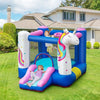 Image of Costway Water Parks & Slides Kids Inflatable Bounce House with 480W Blower by Costway 5 In 1 Kids Inflatable Climbing Bounce House by Costway SKU#32971845