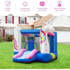 Image of Costway Water Parks & Slides Kids Inflatable Bounce House with 480W Blower by Costway 5 In 1 Kids Inflatable Climbing Bounce House by Costway SKU#32971845