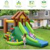 Image of Costway Water Parks & Slides Kids Inflatable Jungle Bounce House Castle with Bag by Costway