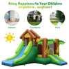 Image of Costway Water Parks & Slides Kids Inflatable Jungle Bounce House Castle with Bag by Costway