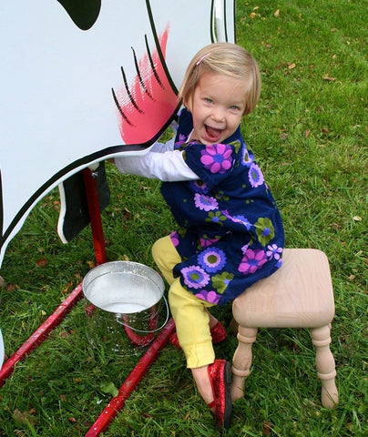 Cow Milking Contest Interactive Carnival Game, Single Sided