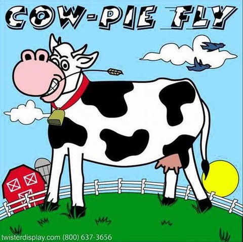 Cow Pie Fly Interactive Carnival Frame Game