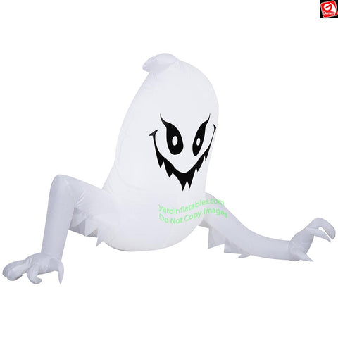 4' Gemmy Airblown Inflatable Halloween Crawling Ghost