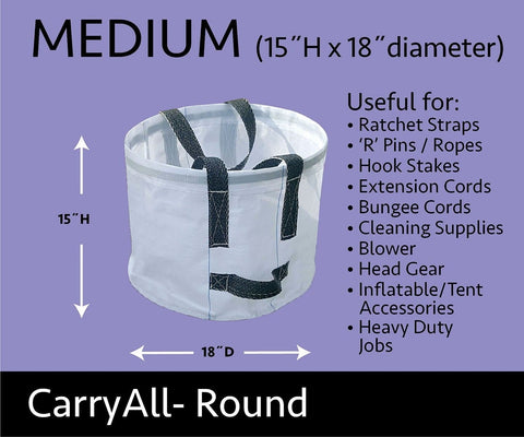 Moose Supply Carry All Bag - Round Medium