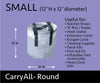 Image of Moose Supply Carry All Bag - Round Small