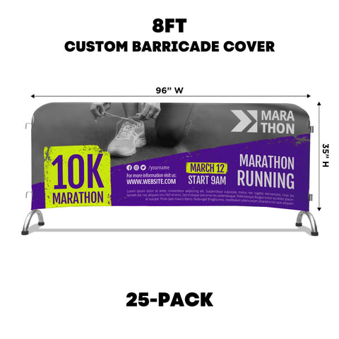 Custom Barricade Cover