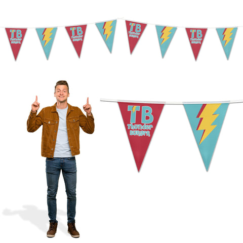 Custom String Pennant Flags