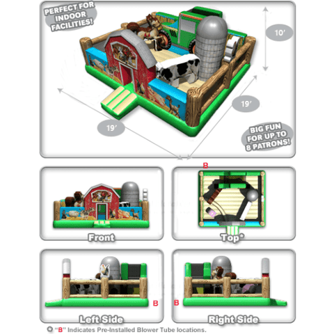 10'H Farm Yard Playland by Cutting Edge SKU# P030101