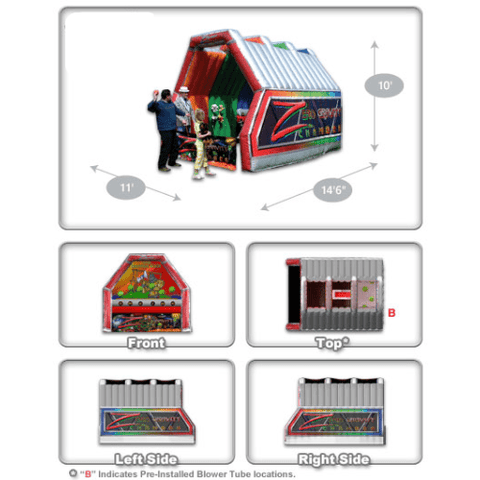 10' Zero Gravity Chamber by Cutting Edge SKU# IN360101