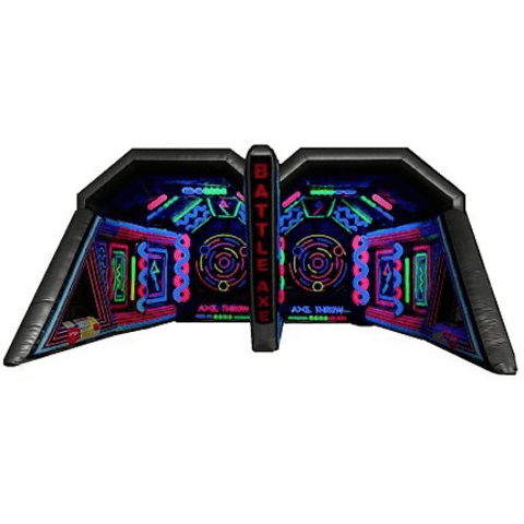 11' Inflatable Battle Axe Blacklight Axe Throw by Cutting Edge SKU# IN580801