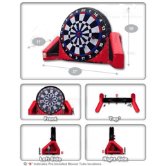18'H Soccer Darts by Cutting Edge