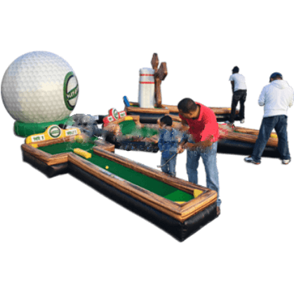 Cutting Edge Big Games 7' Play-A-Round Golf 3-Hole Mini Golf by Cutting Edge IN440201 7' Play-A-Round Golf 3-Hole Mini Golf by Cutting Edge SKU# IN440201