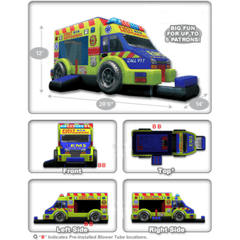 12'H First Responders Combo (Green) by Cutting Edge