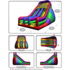 Image of Cutting Edge Commercial Bouncers 18' Wacky Dual Lane Slide by Cutting Edge S020201 18' Wacky Dual Lane Slide by Cutting Edge SKU# S020201