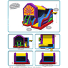 Image of 13' Wacky 5-in-1 Combo by Cutting Edge SKU# B170101