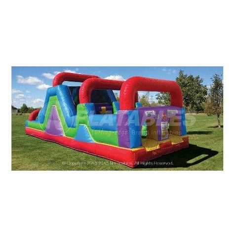 Cutting Edge Inflatable Bouncers 11' Wacky Mini Obstacle by Cutting Edge 781880293958 OB030101 11' Wacky Mini Obstacle by Cutting Edge SKU# OB030101