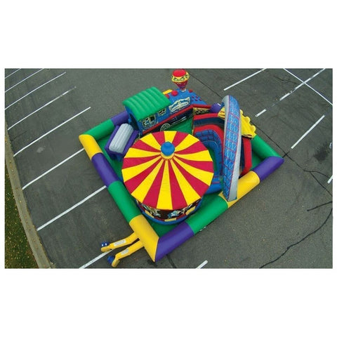 Cutting Edge Inflatable Bouncers 12'H Amusement Park by Cutting Edge 781880214366 K170201 12'H Circus Train (Crawl-Through) by Cutting Edge SKU#K200101