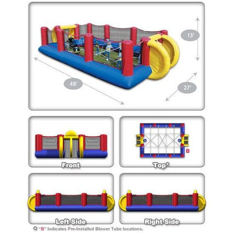 Cutting Edge Inflatable Bouncers 12'H Human Foosball by Cutting Edge 781880211020 IN150101 12'H Human Foosball by Cutting Edge SKU# IN150101