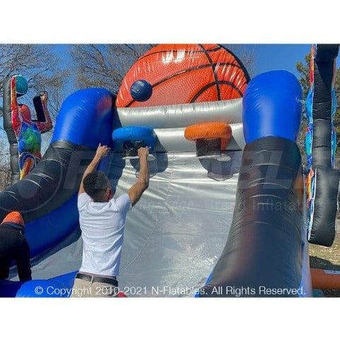 Cutting Edge Inflatable Bouncers 14' Basketball Hoops by Cutting Edge 781880279273 IN230201 14' Basketball Hoops by Cutting Edge SKU# IN230201