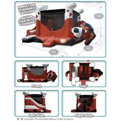 14'H Beagle Belly Bouncer Combo by Cutting Edge