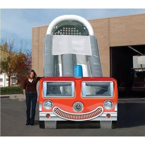 Cutting Edge Inflatable Bouncers 15'H Lil’ Pumper Fire Truck Slide by Cutting Edge 18'H Fire Truck Slide by Cutting Edge SKU# S010201
