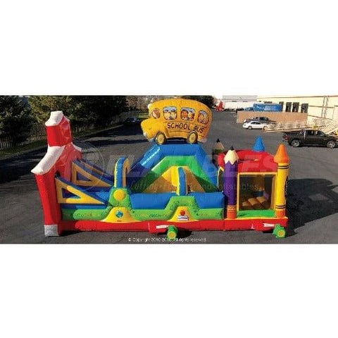 Cutting Edge Inflatable Bouncers 15' School House Obstacle by Cutting Edge 781880276951 OB300101 15' School House Obstacle by Cutting Edge SKU# OB300101