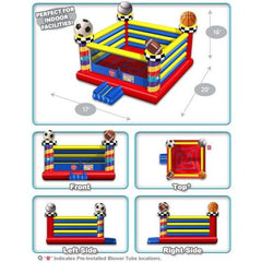 16'H All-Sport Bouncer by Cutting Edge