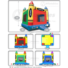 16'H Crayonland Bouncer by Cutting Edge