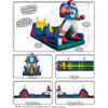 Image of Cutting Edge Inflatable Bouncers 16'H EndZone Obstacle Course by Cutting Edge 781880294986 OB060201 16'H EndZone Obstacle Course by Cutting Edge SKU #OB060201