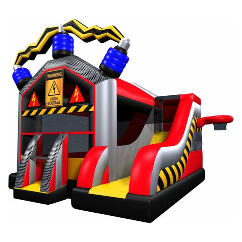 Cutting Edge Inflatable Bouncers 16'H High Voltage 5-in-1 Combo by Cutting Edge 781880294481 BC170701 16'H High Voltage 5-in-1 Combo by Cutting Edge SKU #BC170701