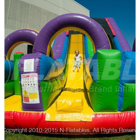 Cutting Edge Inflatable Bouncers 16' Wacky Millennium Slide Combo by Cutting Edge 781880294610 K250101 16' Wacky Millennium Slide Combo by Cutting Edge SKU #K250101