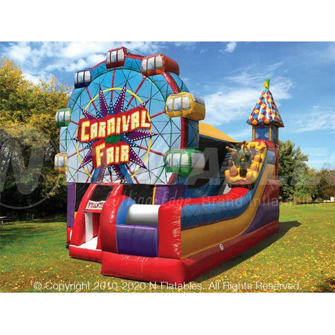 Cutting Edge Inflatable Bouncers 17'H Carnival 5-in-1 Combo by Cutting Edge 781880294634 BC460101 17'H Carnival 5-in-1 Combo by Cutting Edge SKU# BC460101