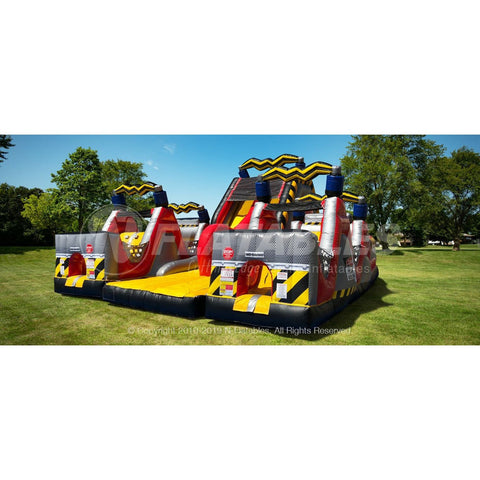 Cutting Edge Inflatable Bouncers 18'H High Voltage Chaos Obstacle by Cutting Edge 15'H High Voltage Chaos Jr. by Cutting Edge SKU# OB170201