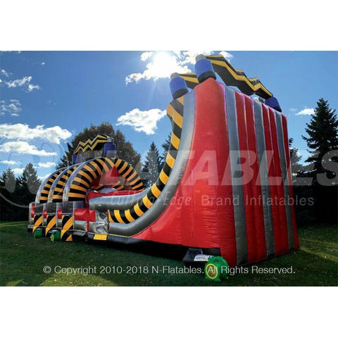 Cutting Edge Inflatable Bouncers 18' High Voltage Grinder & Warped Wall by Cutting Edge 781880233497 HV010101 18' High Voltage Grinder & Warped Wall by Cutting Edge SKU# HV010101