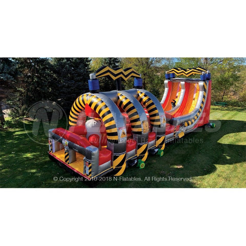 Cutting Edge Inflatable Bouncers 18' High Voltage Grinder & Warped Wall by Cutting Edge 781880233497 HV010101 18' High Voltage Grinder & Warped Wall by Cutting Edge SKU# HV010101