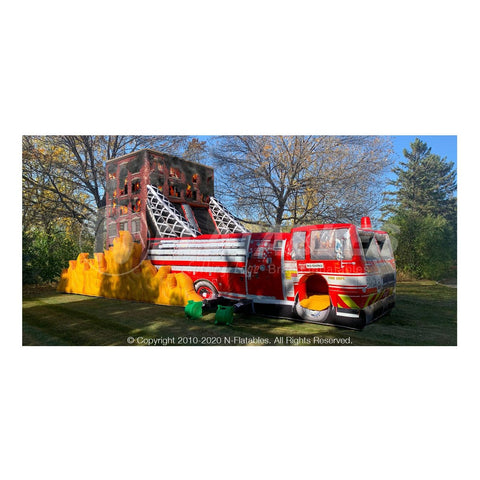 Cutting Edge Inflatable Bouncers 19' Fire Rescue Jr. Obstacle Jr. by Cutting Edge 781880235873 OB210201 19' Fire Rescue Jr. Obstacle Jr. by Cutting Edge SKU# OB210201