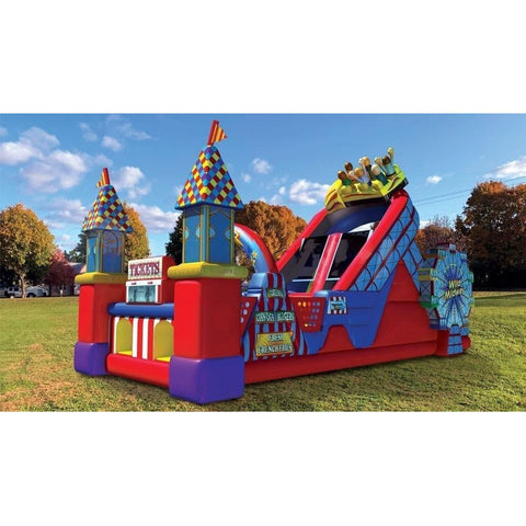 Cutting Edge Inflatable Bouncers 19'H Midway Jr. Obstacle by Cutting Edge 781880294993 OB270301 19'H Midway Jr. Obstacle by Cutting Edge SKU#OB270301