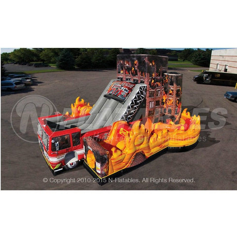 Cutting Edge Inflatable Bouncers 20' Fire Rescue Obstacle Course by Cutting Edge 781880294832 OB210101 20' Fire Rescue Obstacle Course by Cutting Edge SKU# OB210101