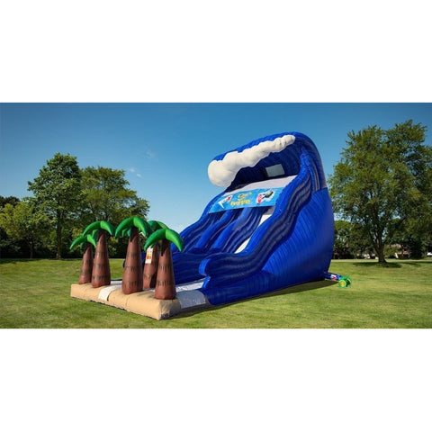 Cutting Edge Inflatable Bouncers 20'H Catch A Wave Dual Lane Slide by Cutting Edge 20'H Ocean Quest Dual Slide by Cutting Edge SKU#S380201