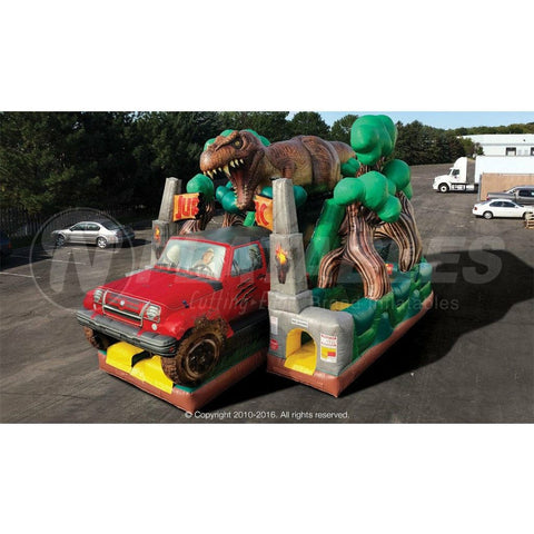 Cutting Edge Inflatable Bouncers 20' T-Rex Obstacle by Cutting Edge 781880277743 OB280101 20' T-Rex Obstacle by Cutting Edge SKU# OB280101