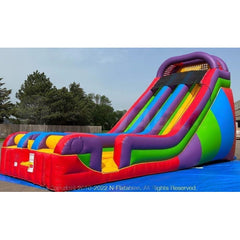 22'H Wacky Dual Wet/Dry Slide by Cutting Edge