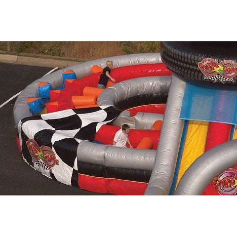 Cutting Edge Inflatable Bouncers 24'H Crash Course Figure-8 by Cutting Edge OB040201 17'H Wacky Millennium II Ultimate by Cutting Edge SKU #OB021008