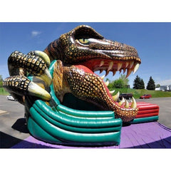 25'H Raptor Triple Slide™ by Cutting Edge