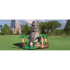 Cutting Edge Inflatable Bouncers 25'H Tiki Island Inflatable Rock Climbing Wall by Cutting Edge 781880210931 IN180201 25'H Tiki Island Inflatable Rock Climbing Wall by Cutting Edge SKU# IN180201